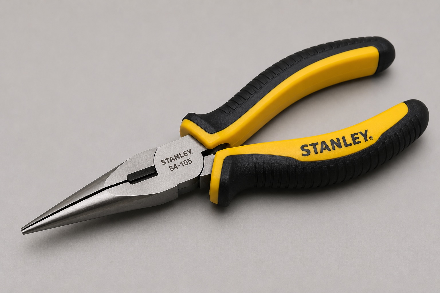 Long nose pliers for avionics and MRO support